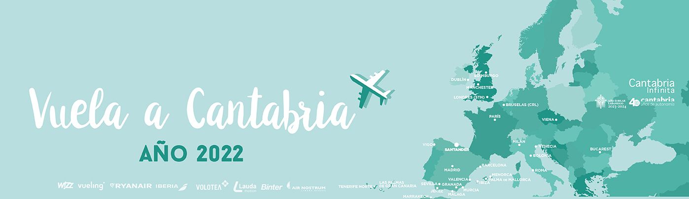 Cantabria - Como llegar - Conexiones aéreas - por avión