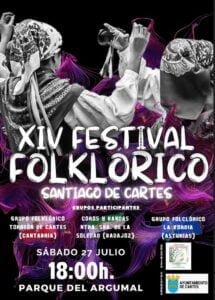 Cartel festival folklore Cartes