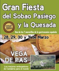 Fiesta del sobao y la quesada en vega de Pas