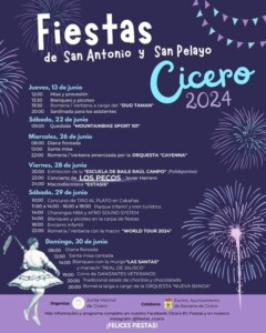 Fiestas San Antonio y San Pelayo en Cicero