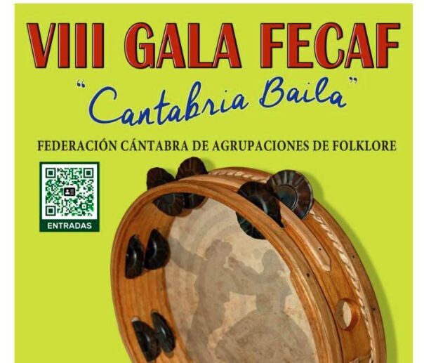 Gala folklore cántabro en teatro municipal Concha Espina de Torrelavega