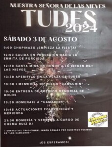 Programa de las nieves en Tudes