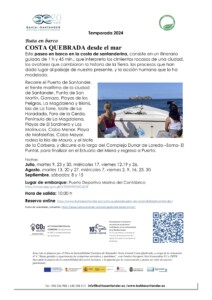 Ruta en barco_Costa Quebrada Plan2024