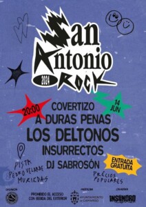 Cartel San Antonio Rock en Muriedas