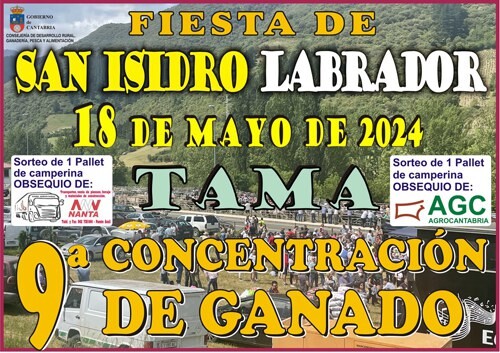 Fiesta de San Isidro Labrador en Tama