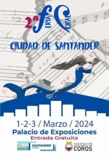 Segunda edición de la feria coral de Santander que tendrá lugar en el Palacio de exposiciones