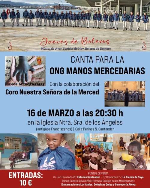 Concierto solidario Jueves de Boleros en Santander