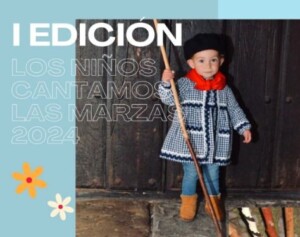 los niños cantan las marzas en Santillana del Mar