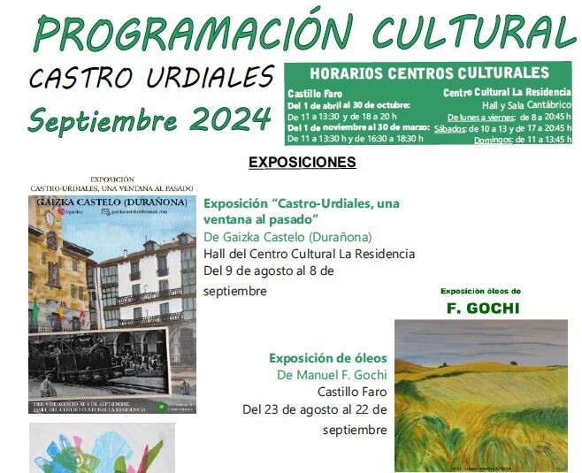 Castro Urdiales septiembre cultural