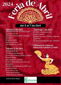 Programa feria de abril Noja