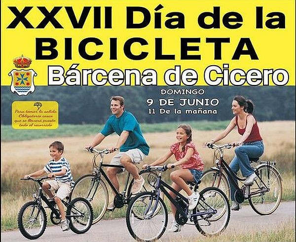 XXVII Día de la bicicleta en Bárcena de Cicero