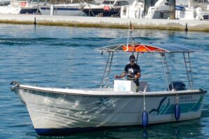 Rutas en barco aguila pescadora