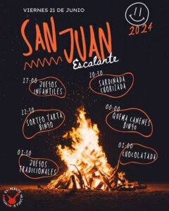 Programa Noche de San Juan en Escalante