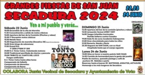 Programa Grandes fiestas de San juan en Voto