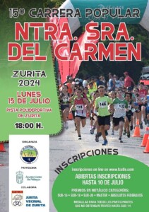 Fiestas del Carmen en Zurita - Carrera popular