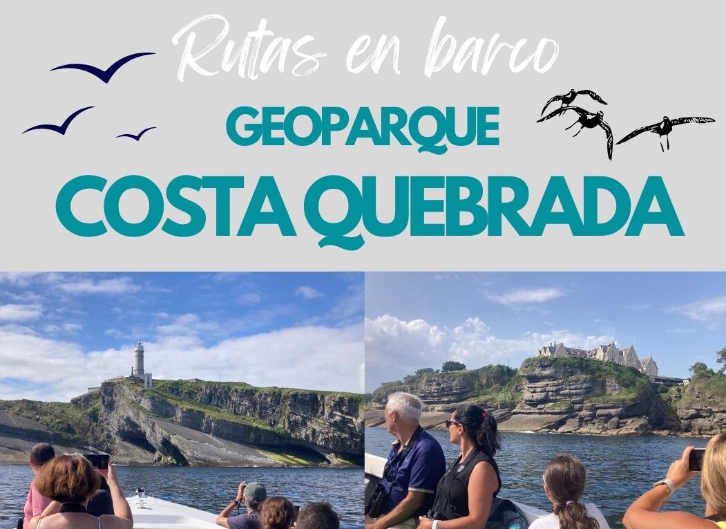 costa quebrada desde el mar