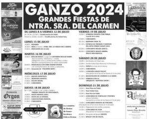 Fiestas del Carmen en Ganzo