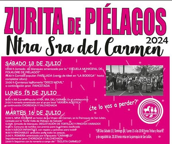 Fiestas del Carmen en Zurita de Piélagos