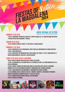 Fiestas de la Magdalena en Setien