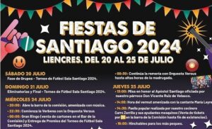 Programa de fiestas de Santiago en Liencres