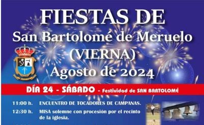 fiestas de san bartolomé de meruelo