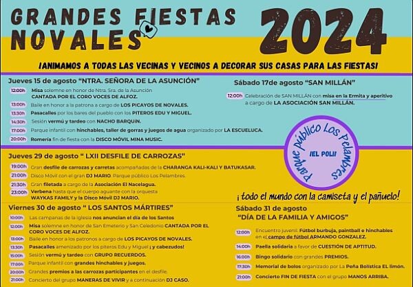 Grandes Fiestas de Novales 2024