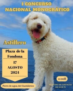 I concurso nacional monográfico del perro de agua del Cantábrico