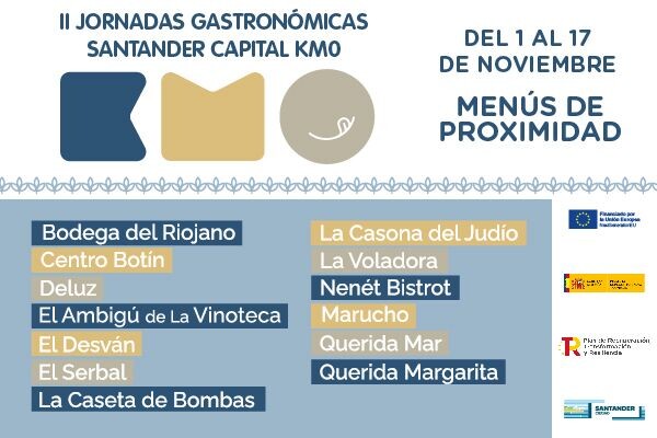 jornadas gastronómicas santander kilómetro 0