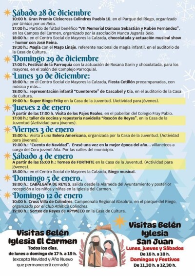 Programa Navidad Colindres 2