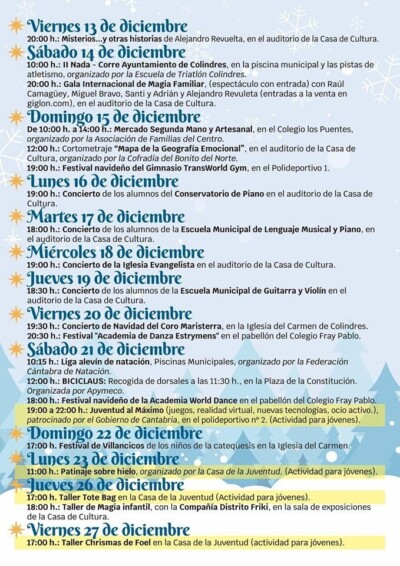 Programa Navidad Colindres