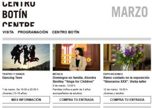 Centro Botin en Marzo