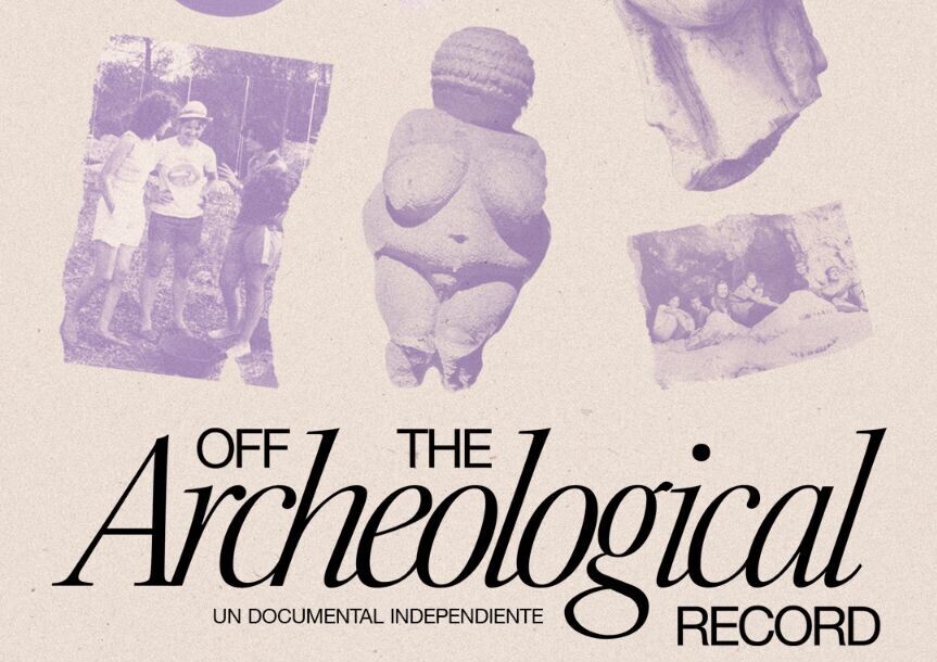 off the archeological record poster del documental