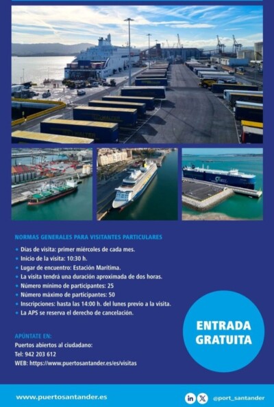 Visitas guiadas al puerto