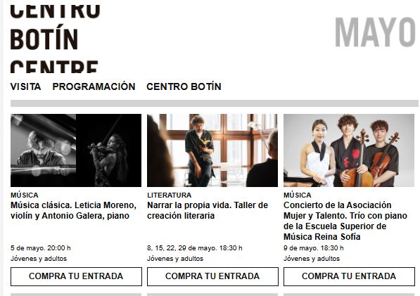 Centro Botin en mayo