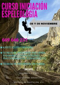 Curso de iniciación a la espelología