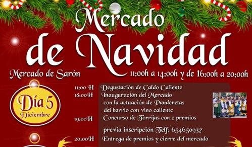 mercado navidad noja