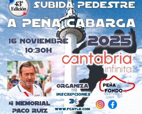 subida pedestre penacabarga