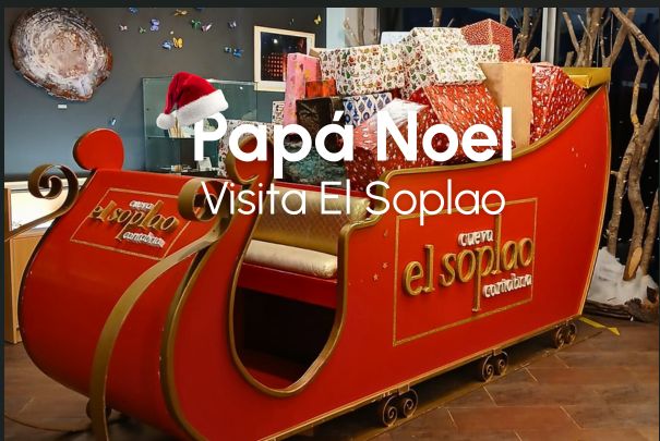 papa noel en el soplao
